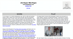Desktop Screenshot of jimhayes.com